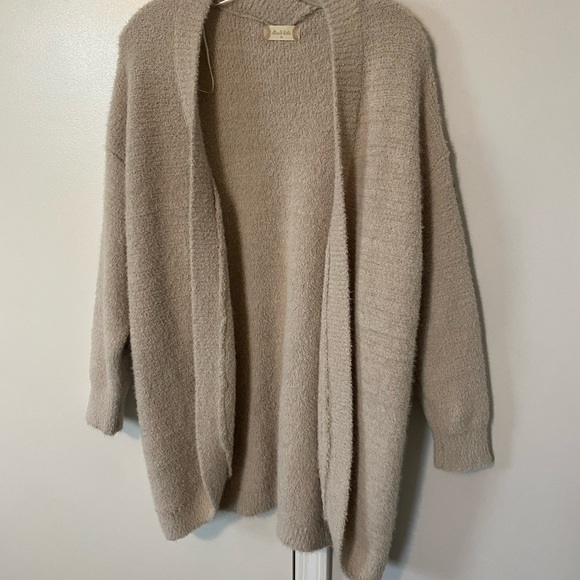 Altar’d State cozy open front cardigan | long fuzzy cardigan size M - Picture 5 of 10